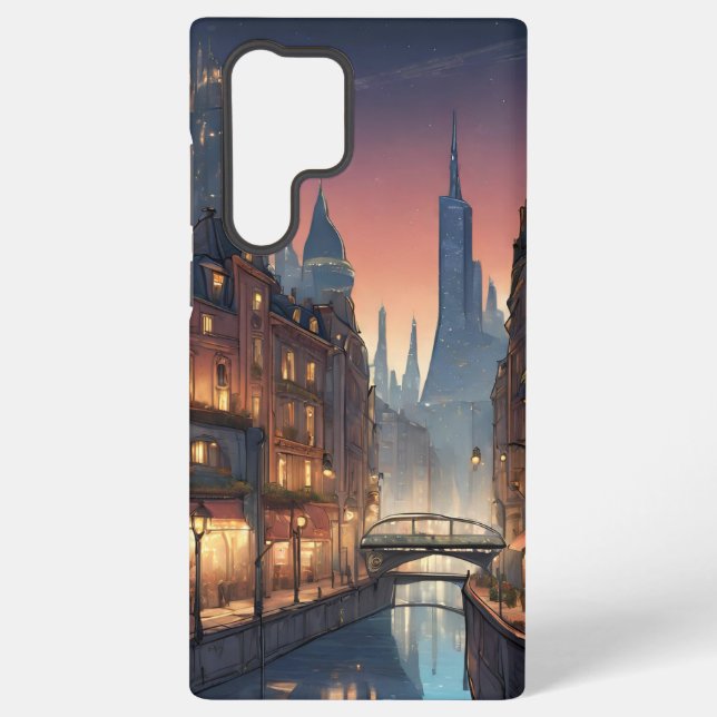 the city of dreams samsung galaxy s22 ultra case (Back)