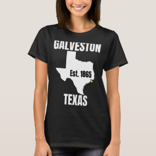 The City of Galveston Texas Apparel For Men  Women T-Shirt