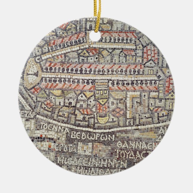 The City of Jerusalem and the surrounding area Ceramic Ornament (Front)