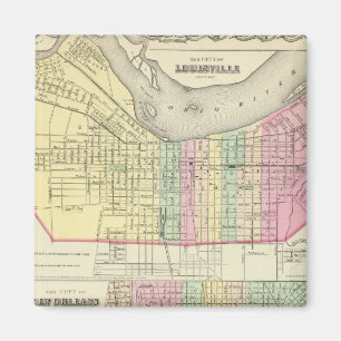 The City Of Louisville Kentucky Magnet