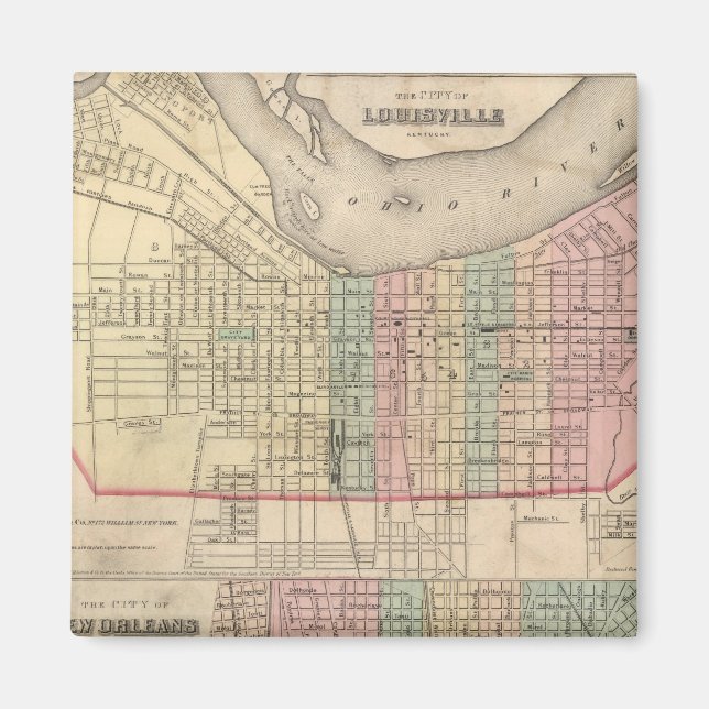 The City of Louisville, Kentucky Magnet (Front)