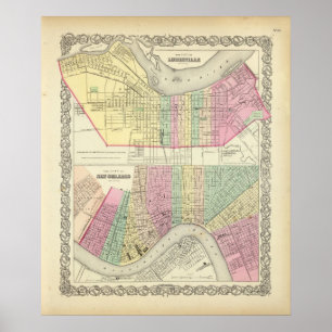 The City Of Louisville Kentucky Poster
