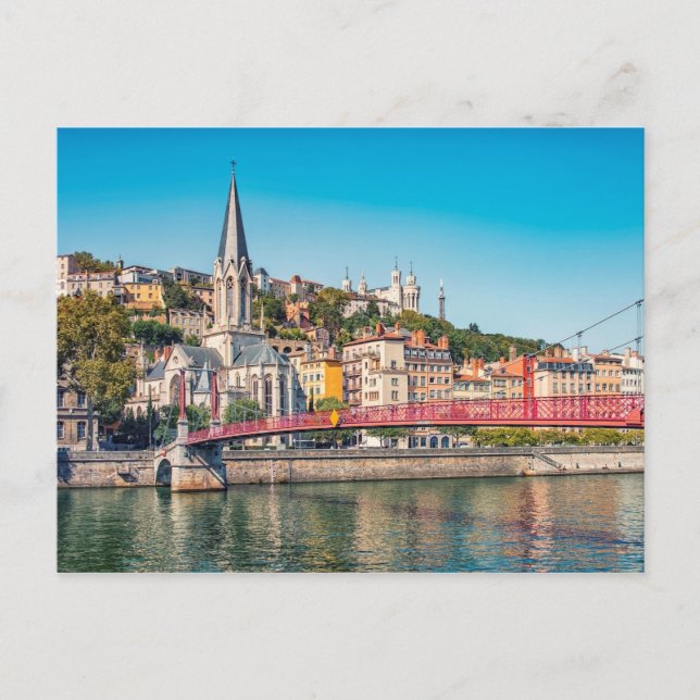 The City of Lyon Postcard (Front)