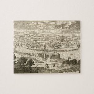 The City of Mexico, 1723 (engraving) Jigsaw Puzzle