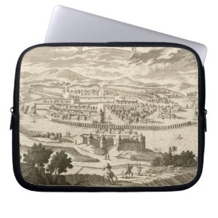 The City of Mexico, 1723 (engraving) Laptop Sleeve