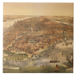 The City of New York, 18 Ceramic Tile