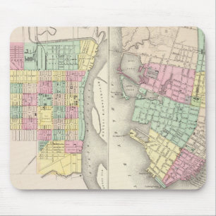 The City Of Savannah Georgia Mouse Pad