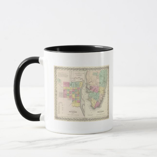 The City Of Savannah Georgia Mug (Left)