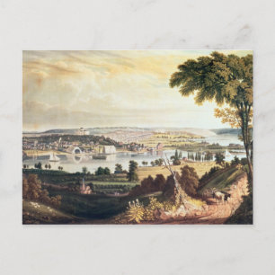 The City of Washington from beyond the Navy Postcard