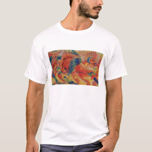 The City Rises, 1911 (tempera on card) T-Shirt