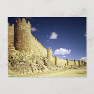 The city walls postcard