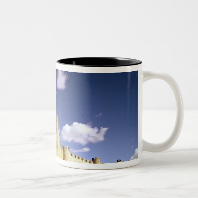 The city walls Two-Tone coffee mug (Right)