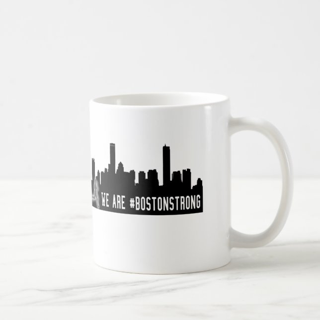 The City We are Boston Strong #BostonStrong Coffee Mug (Right)