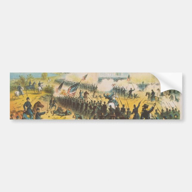 The Civil War Battle of Shiloh Pittsburg Landing Bumper Sticker (Front)