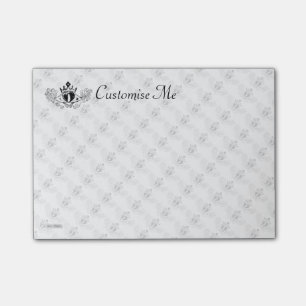 The Claddagh (Black) Post-it Notes