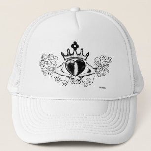 The Claddagh (Black) Trucker Hat