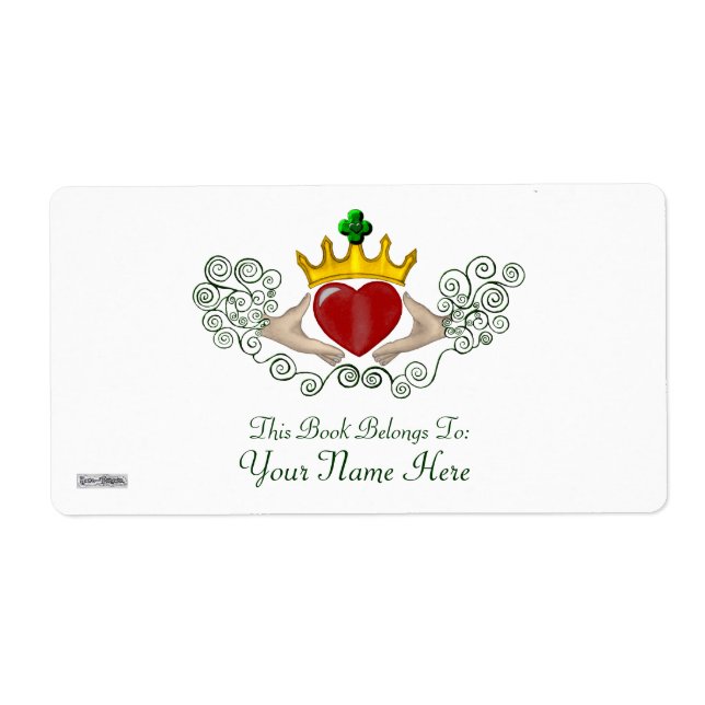 The Claddagh (Bookplate) (Full Colour) (Front)