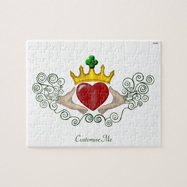 The Claddagh (Full Colour) Jigsaw Puzzle (Horizontal)