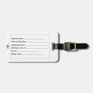 The Claddagh (Full Colour) Luggage Tag