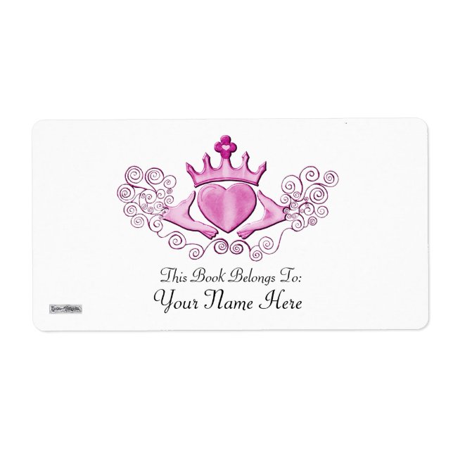 The Claddagh (Pink) (Front)