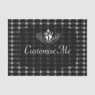 The Claddagh (White) Tissue Paper