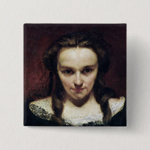 The Clairvoyant or, The Sleepwalker, c.1865 15 Cm Square Badge