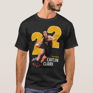The Clark Cartoon Dribble Ball Pose With 22 Backgr T-Shirt