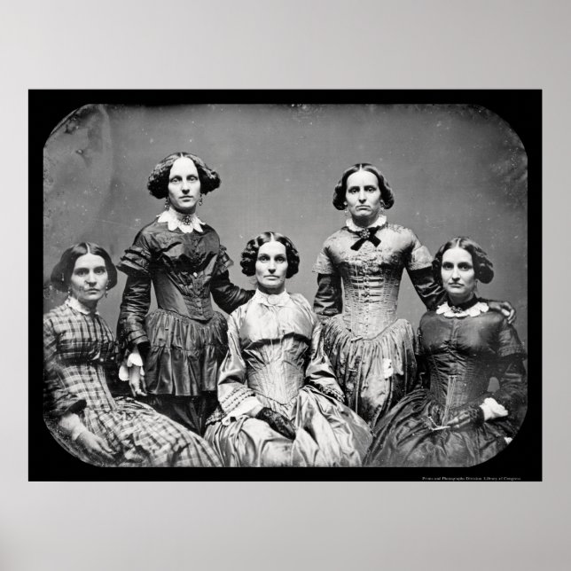 The Clark Sisters Daguerreotype 1845 Poster (Front)