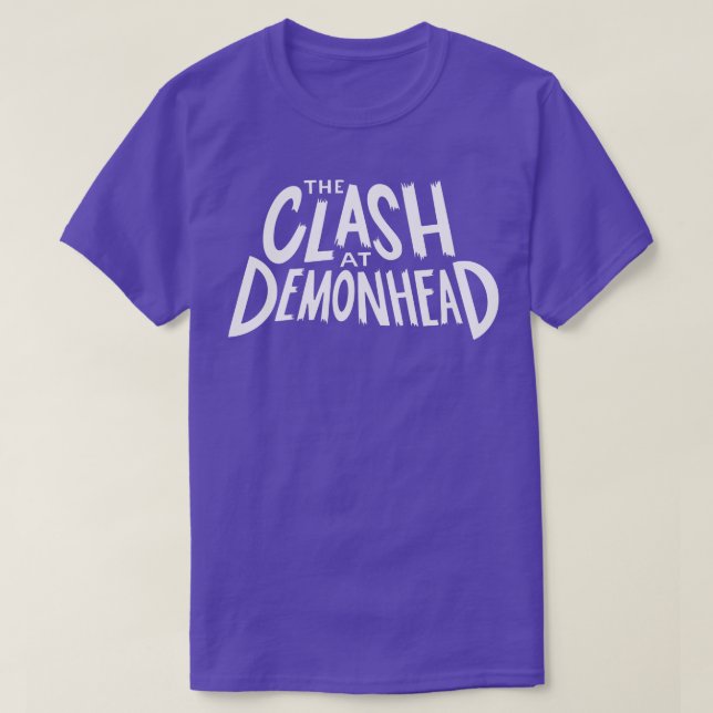The Clash At Demonhead Pilgrim Band T-Shirt (Design Front)