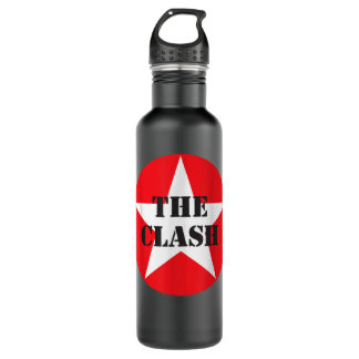 The Clash – Circle Star Olive  710 Ml Water Bottle