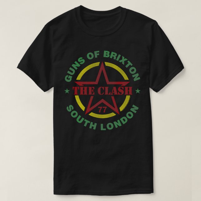 The Clash u2013 Guns Of Brixton Sweatshirt T-Shirt (Design Front)