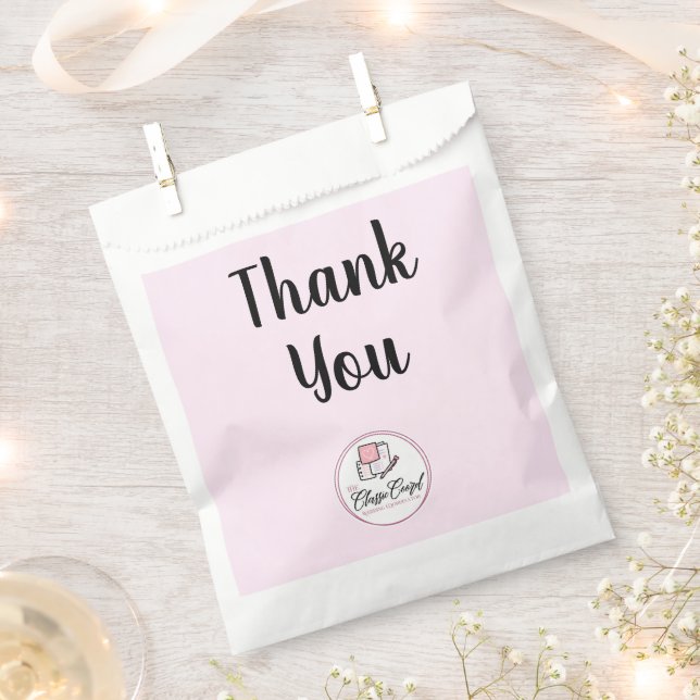 The Classic Coord Favor Bags (Clipped)