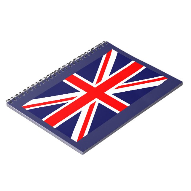 The Classic Union Jack Notebook (Left Side)