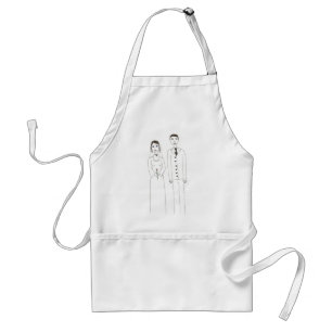 The Classic wedding Standard Apron