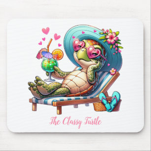 The Classy Turtle Mouse Pad