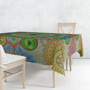 The Claws of Brachyura symbolic mandala art Tablecloth