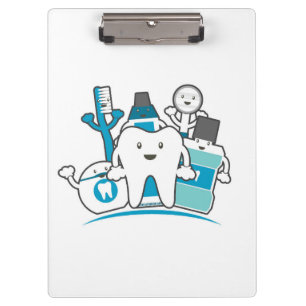 The Clean Teeth Gang Clipboard