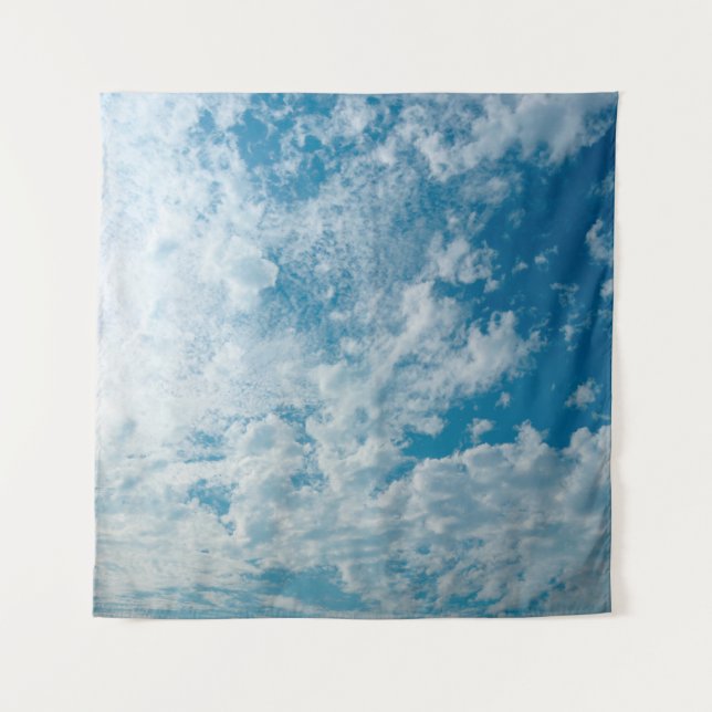 The clear sky during the day when the light passed tapestry (Front)