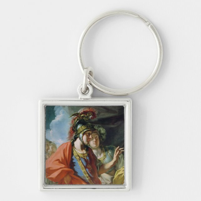 The Clemency of Alexander the Great Key Ring (Front)