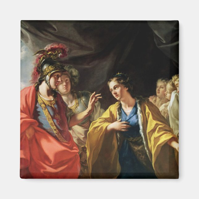 The Clemency of Alexander the Great Magnet (Front)