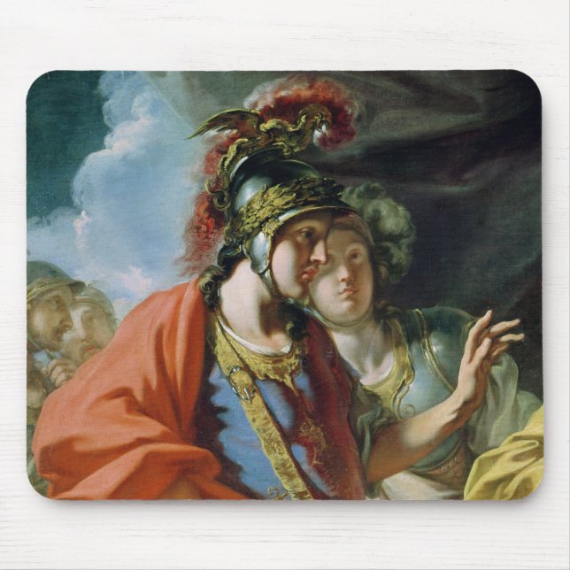 The Clemency of Alexander the Great Mouse Pad (Front)