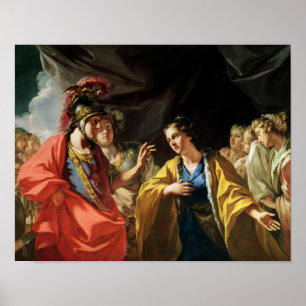 The Clemency of Alexander the Great Poster