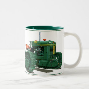 The Cletrac HG Two-Tone Coffee Mug