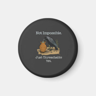 The Clever Crow: Not Impossible Magnet