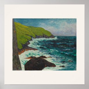 The Cliffs at Beg-ar-Fry by Maufra - Coastal Art Poster