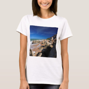 The Cliffs In Rio Da Barra Beach T-Shirt