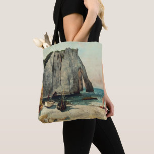 The Cliffs of Etretat, the Port of Avale Tote Bag