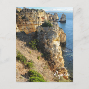 The Cliffs of the Algarve, Portugal  Postcard