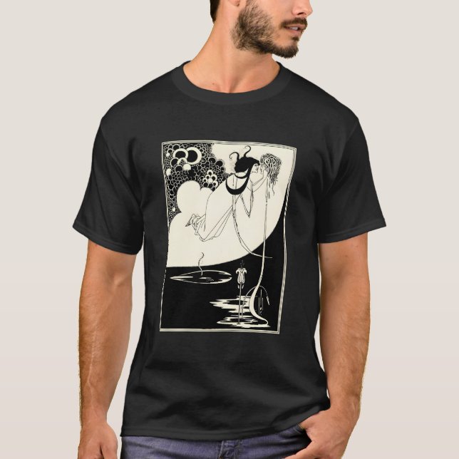The Climax By Aubrey Beardsley T-Shirt (Front)