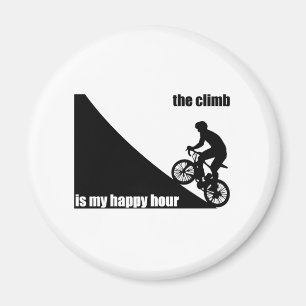 The Climb Is My Happy Hour Magnet
